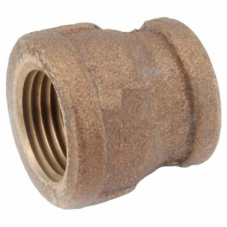 ANDERSON METALS 3/4 in. FIP in. X 3/8 in. D FIP Brass Reducing Coupling 738119-1206AH